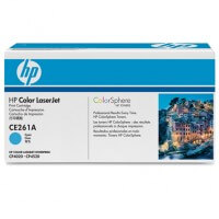 HP Color Laserjet Toner CE261A cyan