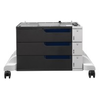 Druckerunterstand auf Rollen mit 3 x 500 Blatt Papierfächer - CE725A