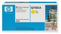 HP Color Laserjet Toner Q7582A yellow