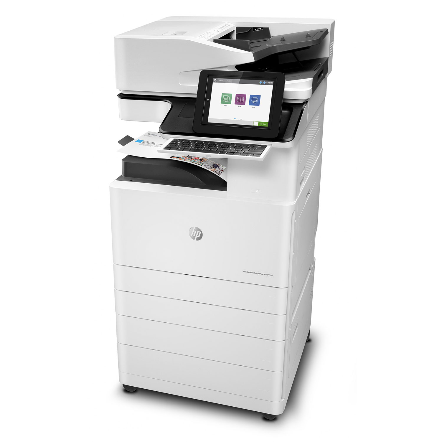 HP Color Laserjet Managed Flow MFP E77830 Serie Farblaserdrucker 