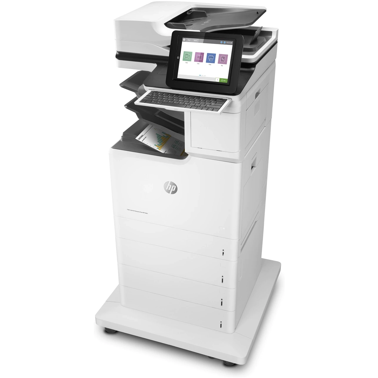 HP Color Laserjet Enterprise Flow MFP M681 Serie Laserdrucker 